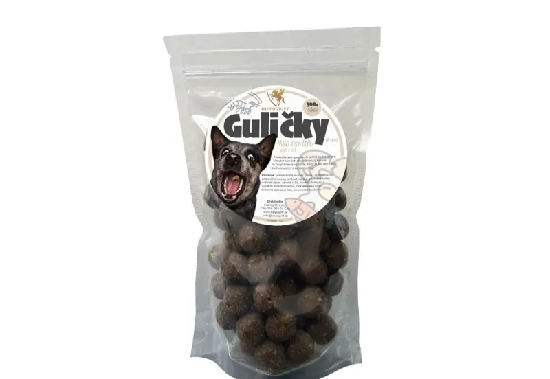 Guličky Mäso LOSOS(60%) + vajce a krill 2,4cm, (500g) Guličky Mäso LOSOS(60%) + vajce a krill 2,4cm, (500g)