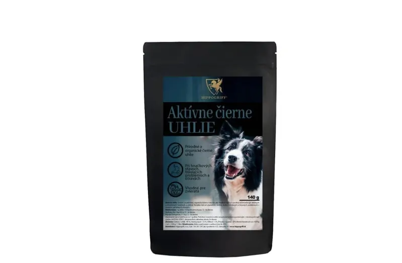 AKTÍVNE ČIERNE UHLIE pre zvieratá 140 g AKTÍVNE ČIERNE UHLIE pre zvieratá 140 g