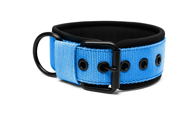 Popruhové obojky LARON Comfort baby blue