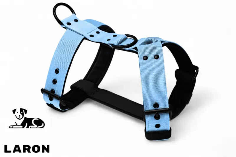 Popruhový postroj LARON baby blue Popruhový postroj LARON baby blue
