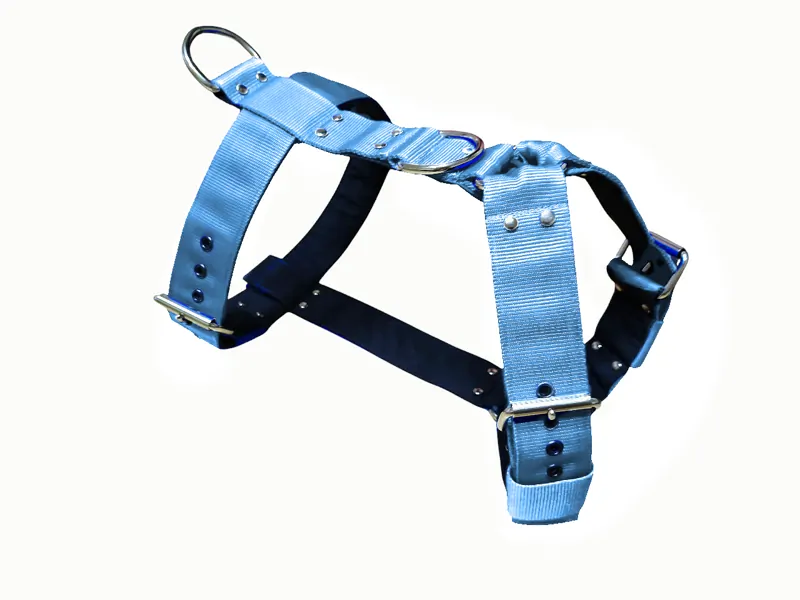 Popruhový postroj LARON baby blue 