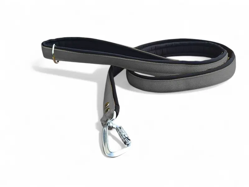 Popruhové vodítka LARON Comfort šedé 