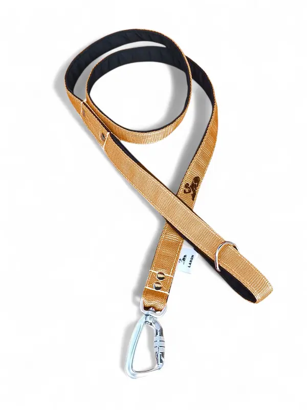 Popruhové vodítka LARON béžové