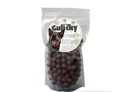 GULIČKY KAČKA + LOSOS 1,6cm , (500g) 