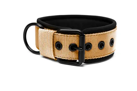 Popruhové obojky LARON Comfort béžový 
