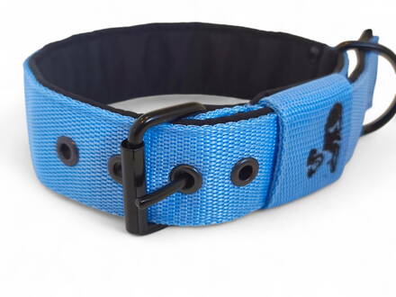 Popruhový obojok LARON baby blue