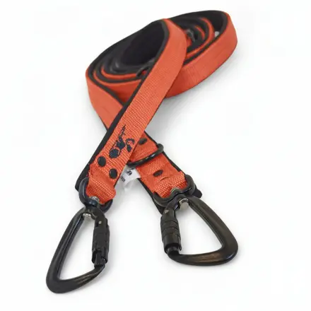 Popruhové vodítka LARON oranžové