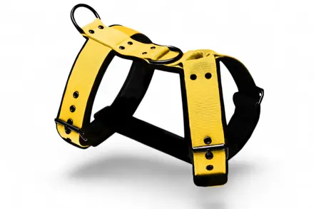 Popruhový postroj LARON Comfort  žltý