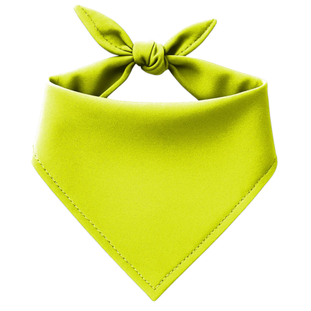 Softshellová šatka pre psíkov LARON neonovo žltá