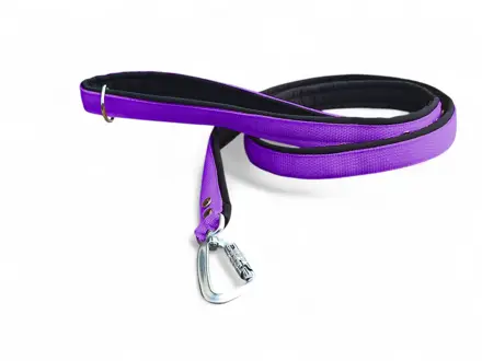 Popruhové vodítka LARON Comfort fialové