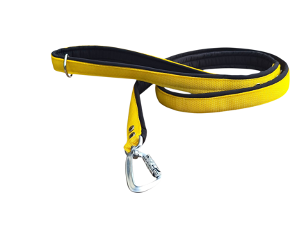 Popruhové vodítka LARON Comfort žlté