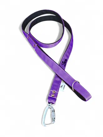 Popruhové vodítko 150 LARON fialové