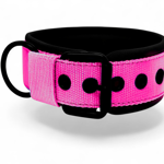 Popruhový obojok LARON Comfort ružový - kvalitný softshell