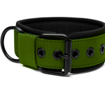 Popruhové obojky LARON Comfort khaki - kvalitný a pevný