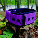 Popruhové obojky LARON Comfort fialový