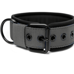 Popruhový obojok LARON Comfort šedý - šitý na mieru 