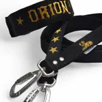 Popruhový obojok LARON 5 cm s menom, uchom (rúčka) 