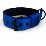 Popruhový obojok LARON  modrý