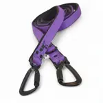 Popruhové vodítka LARON fialové