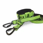 Popruhový obojok LARON  zelený