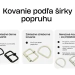 Popruhový postroj LARON baby blue 