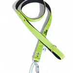 Limetkovo zelené popruhové vodítko Laron z odolného polypropylénového popruhu