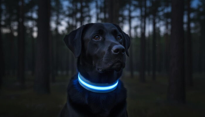 Limitovaná edícia svietiacich obojkov LARON: Štýl, bezpečnosť a jedinečnosť v jednom