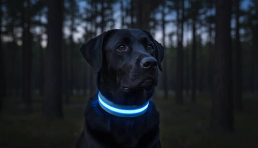 Limitovaná edícia svietiacich obojkov LARON: Štýl, bezpečnosť a jedinečnosť v jednom